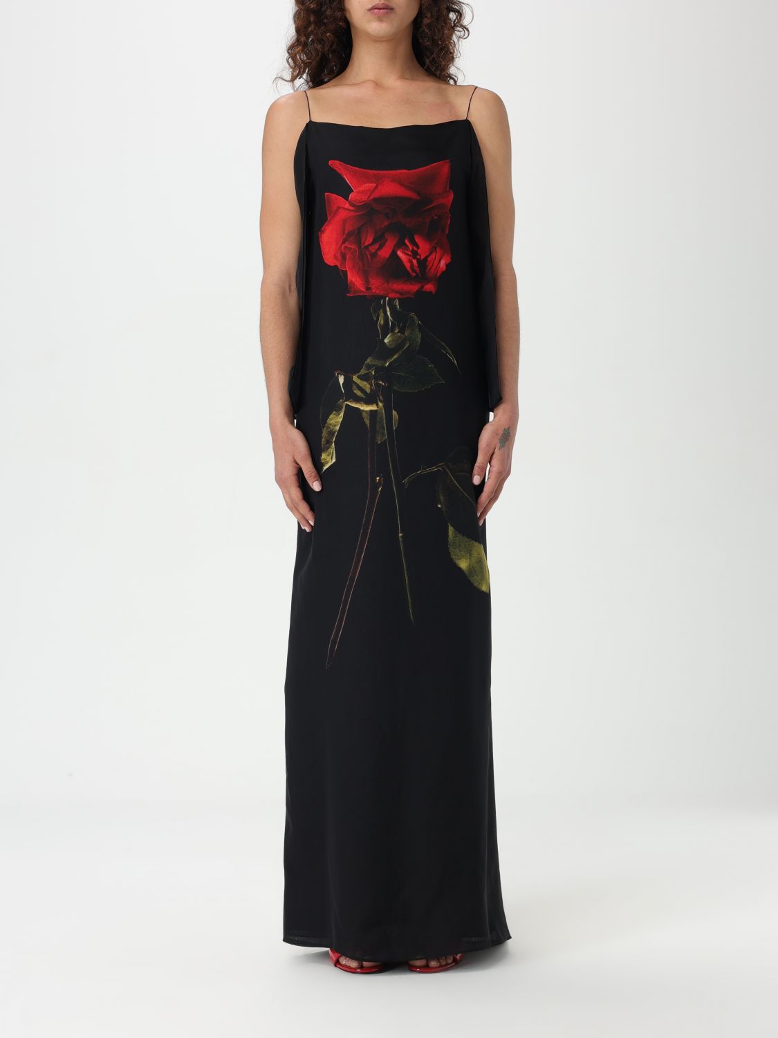 Alexander McQueen Dress ALEXANDER MCQUEEN Woman color Black