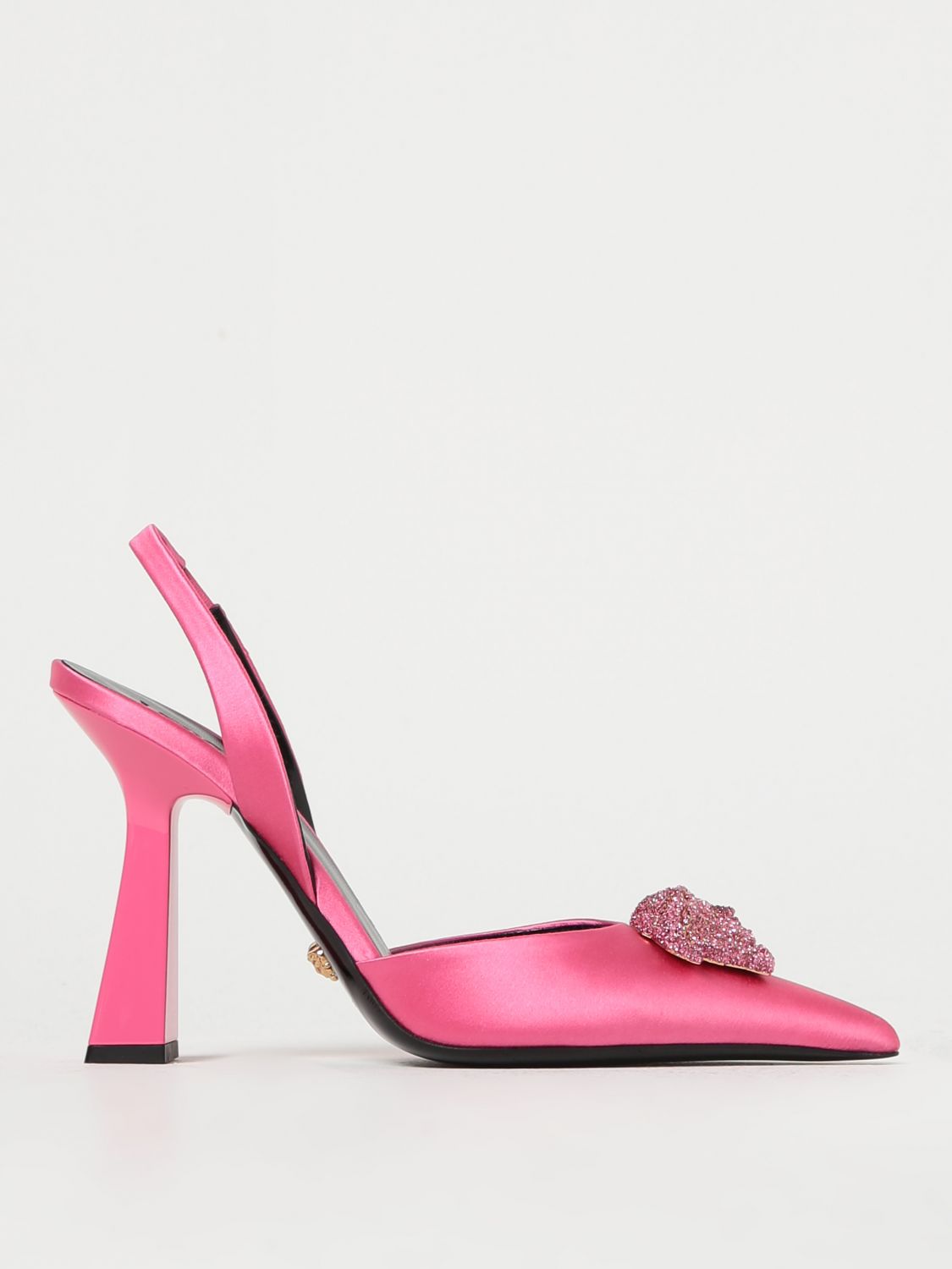 Versace High Heel Shoes VERSACE Woman colour Fuchsia