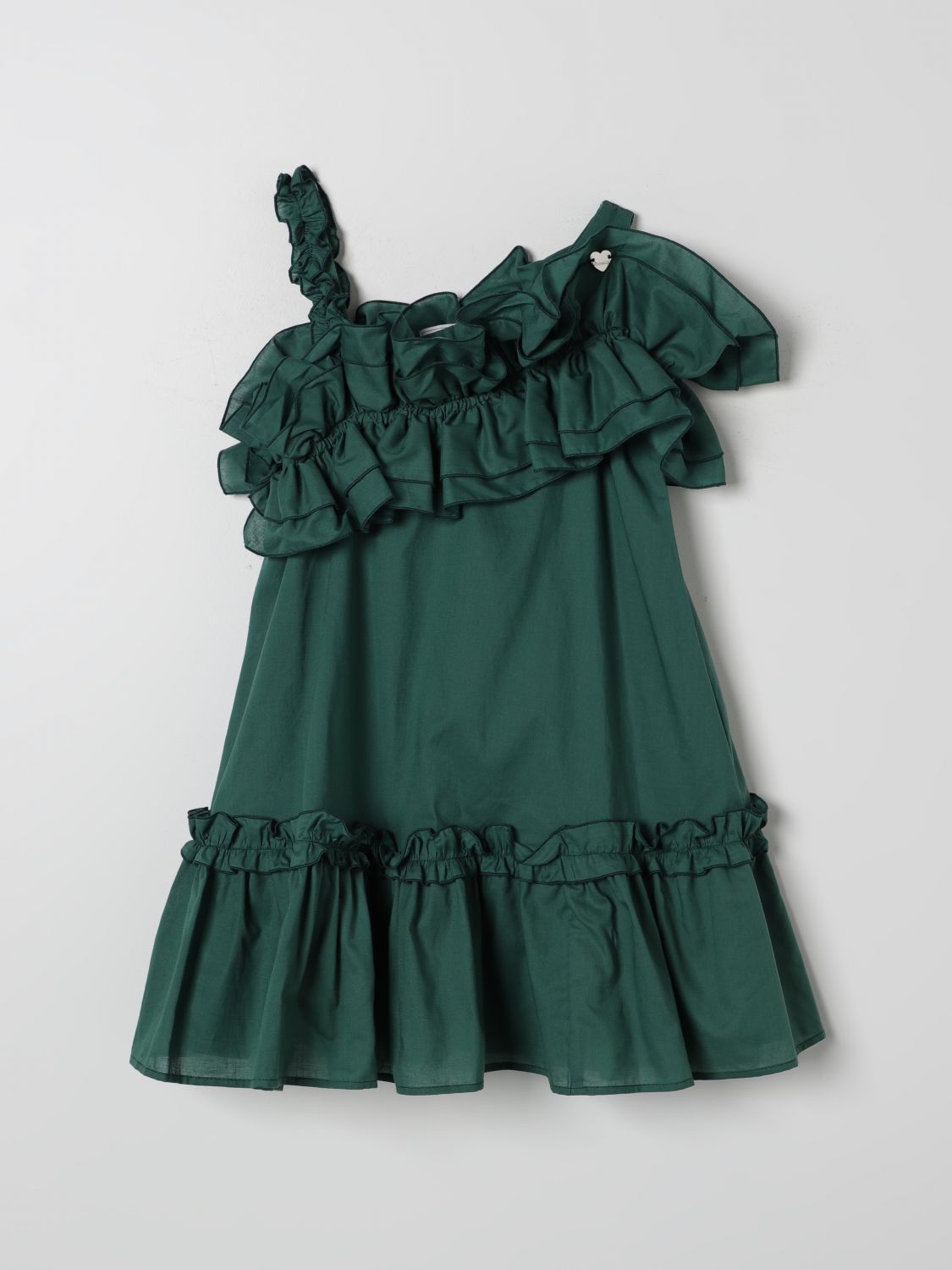 Monnalisa Dress MONNALISA Kids color Green