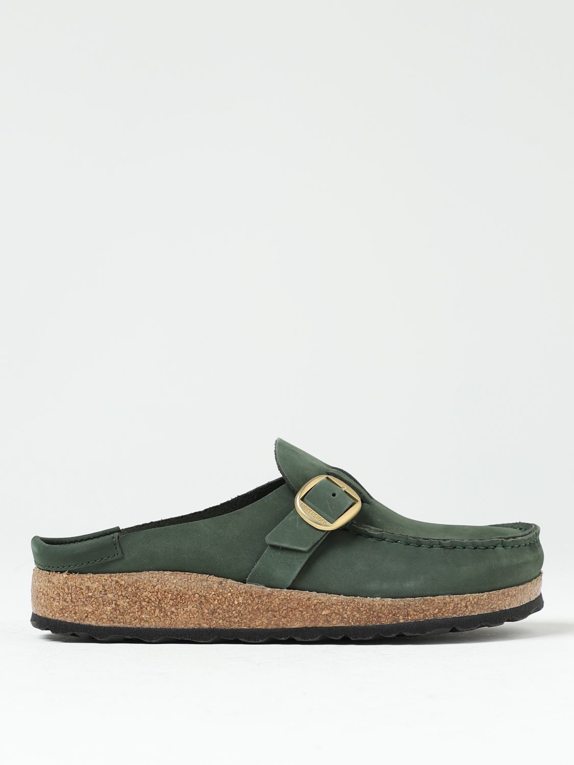 Birkenstock Flat Shoes BIRKENSTOCK Woman colour Olive