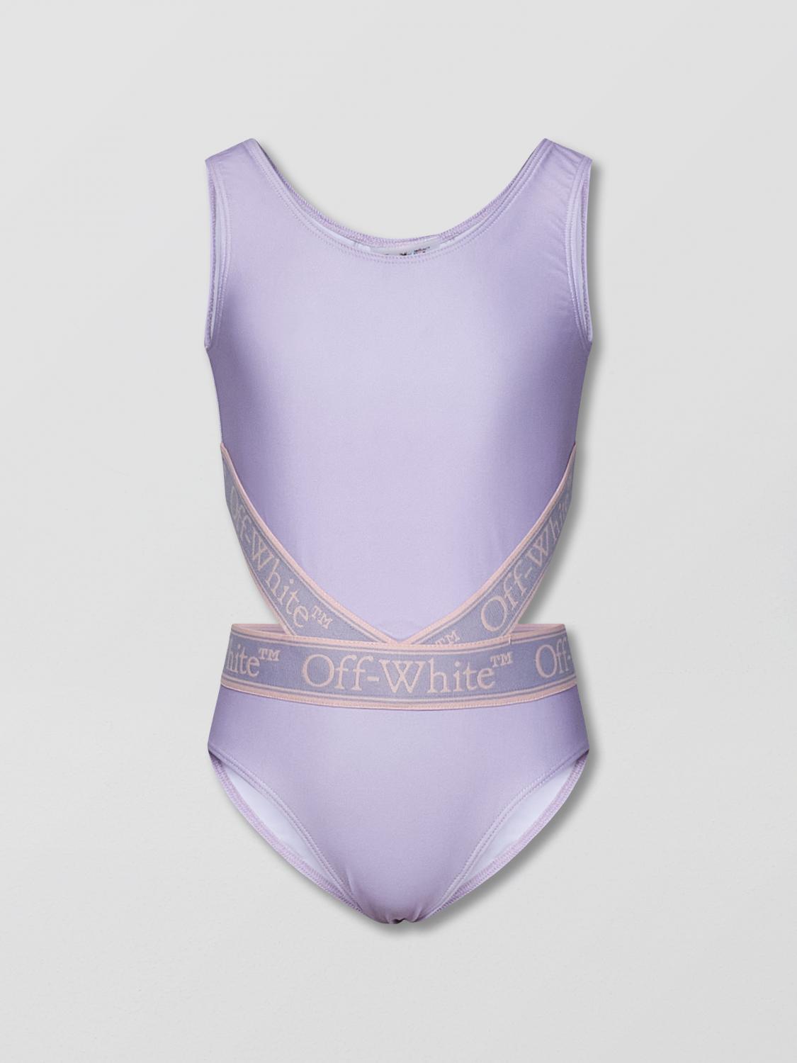  Swimsuit OFF WHITE KIDS Kids colour Lilac