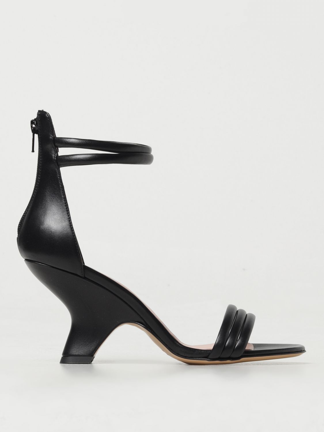 Anna F. Heeled Sandals ANNA F. Woman colour Black