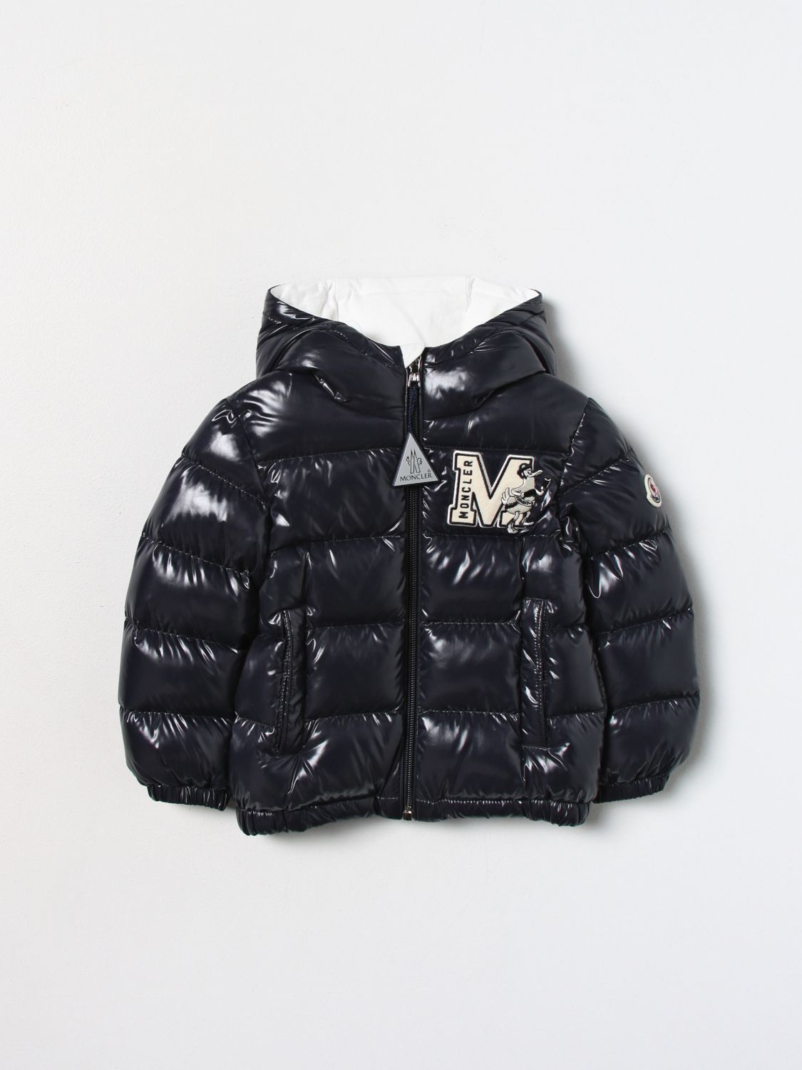 Moncler Jacket MONCLER Kids colour Blue