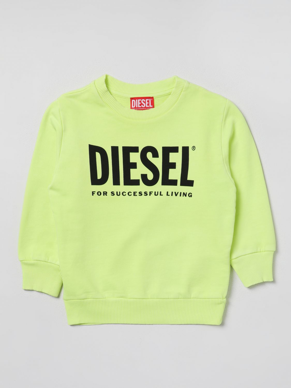 Diesel Jumper DIESEL Kids colour Yellow