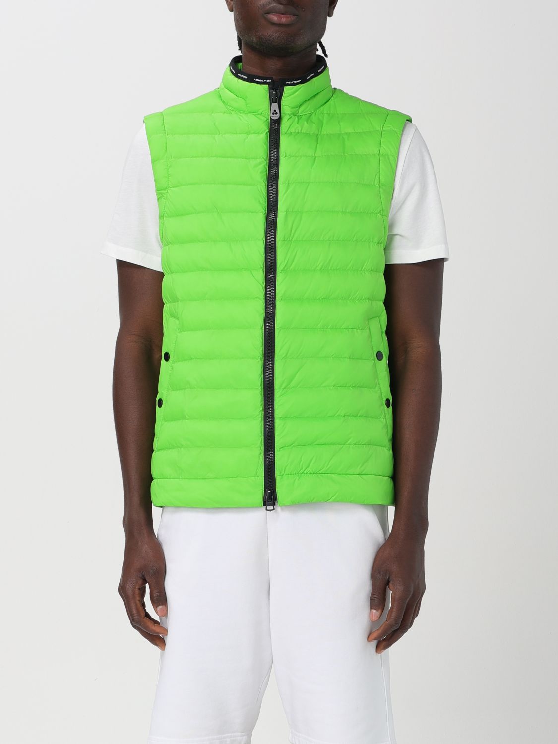 Peuterey Waistcoat PEUTEREY Men colour Green