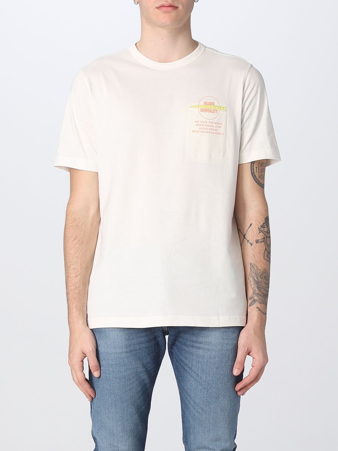 Diesel T-Shirt DIESEL Men colour White