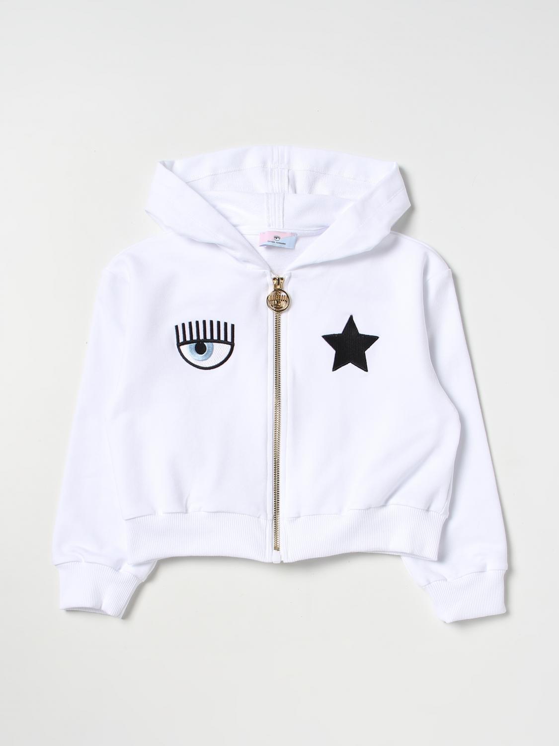 CHIARA FERRAGNI Jumper CHIARA FERRAGNI Kids colour White