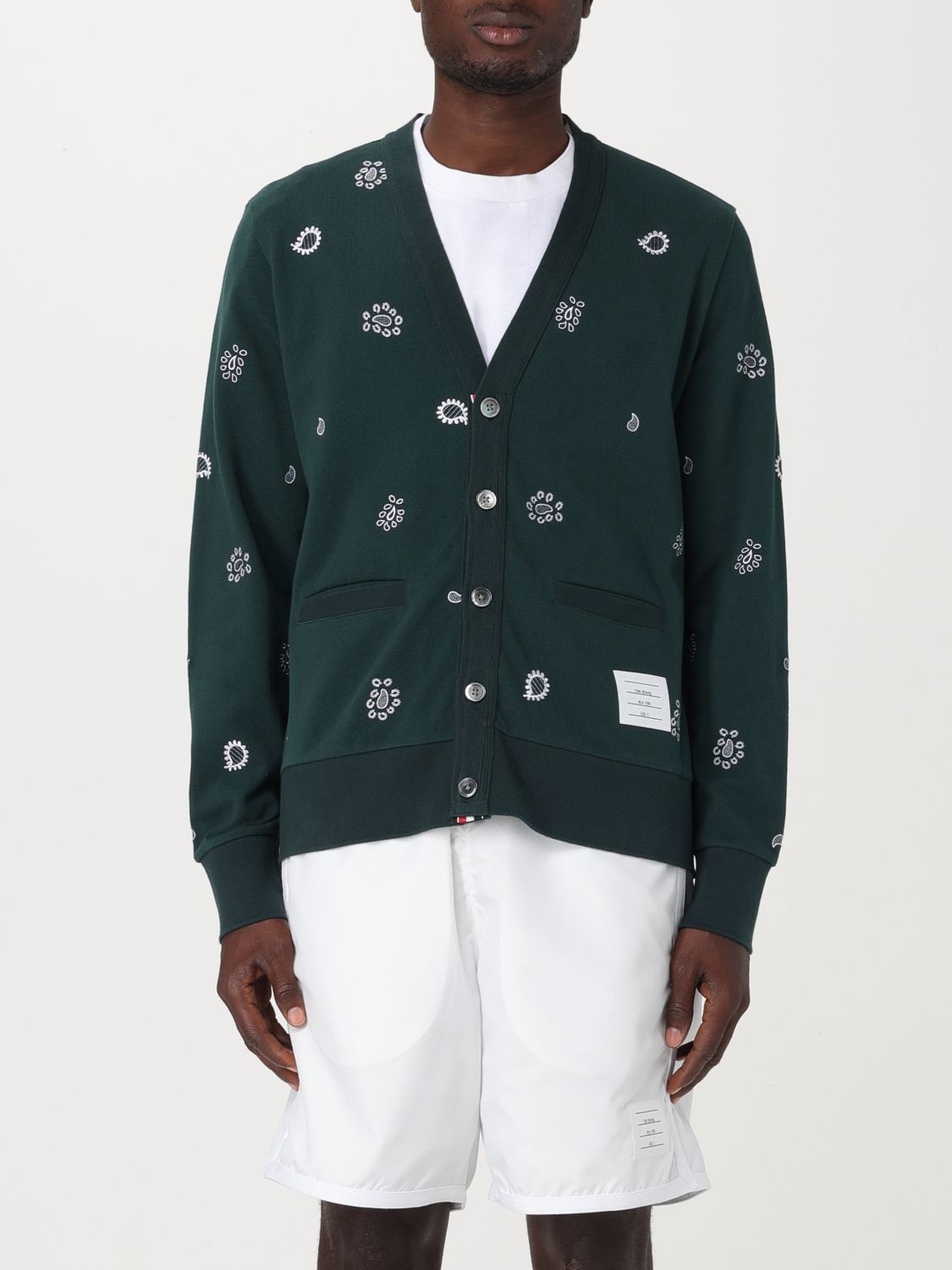 Thom Browne Cardigan THOM BROWNE Men colour Green