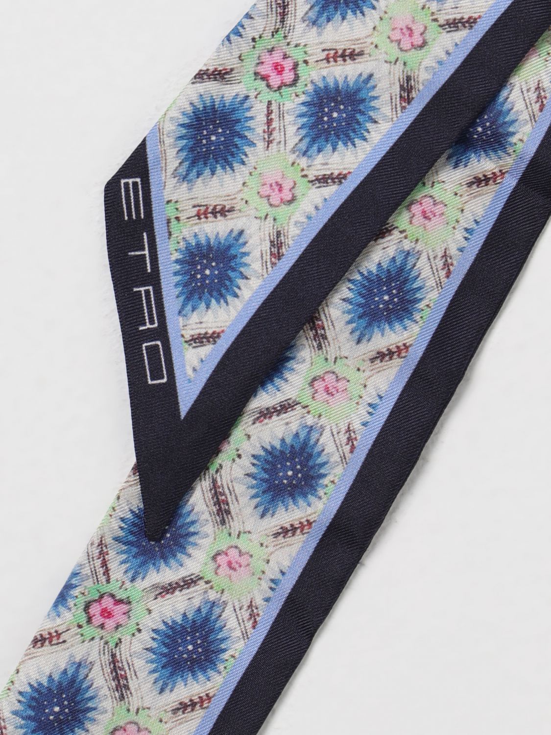 Etro Neckerchief ETRO Woman colour Blue