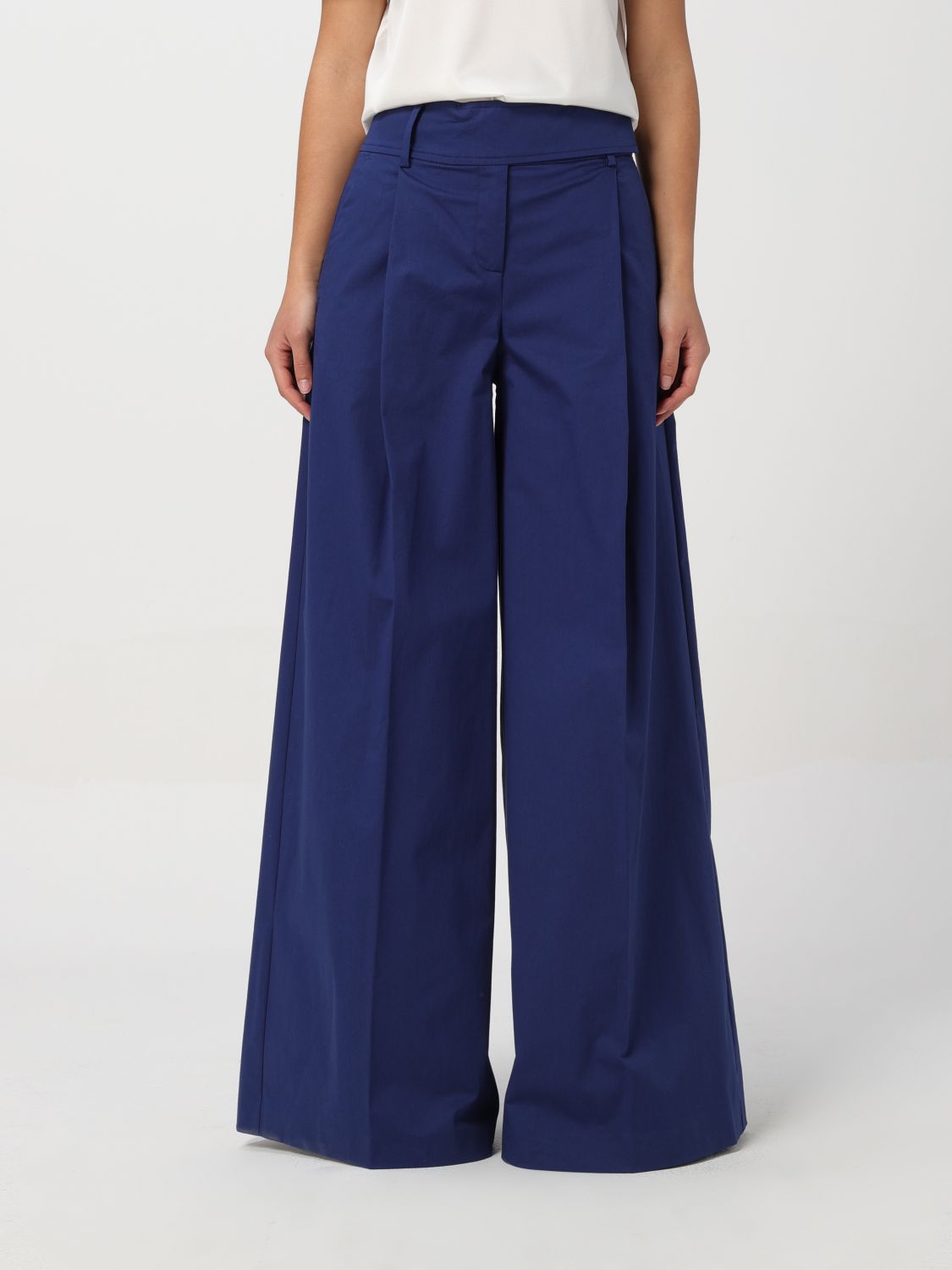 Pinko Trousers PINKO Woman colour Blue