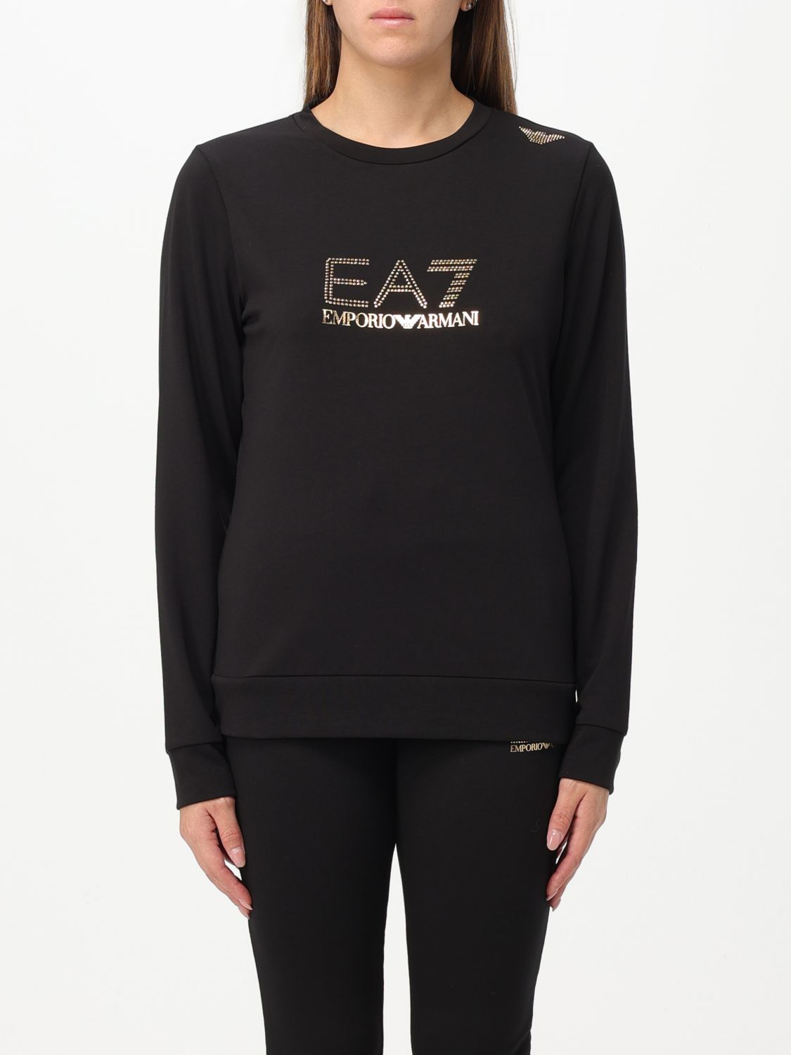 EA7 Jumper EA7 Woman colour Black