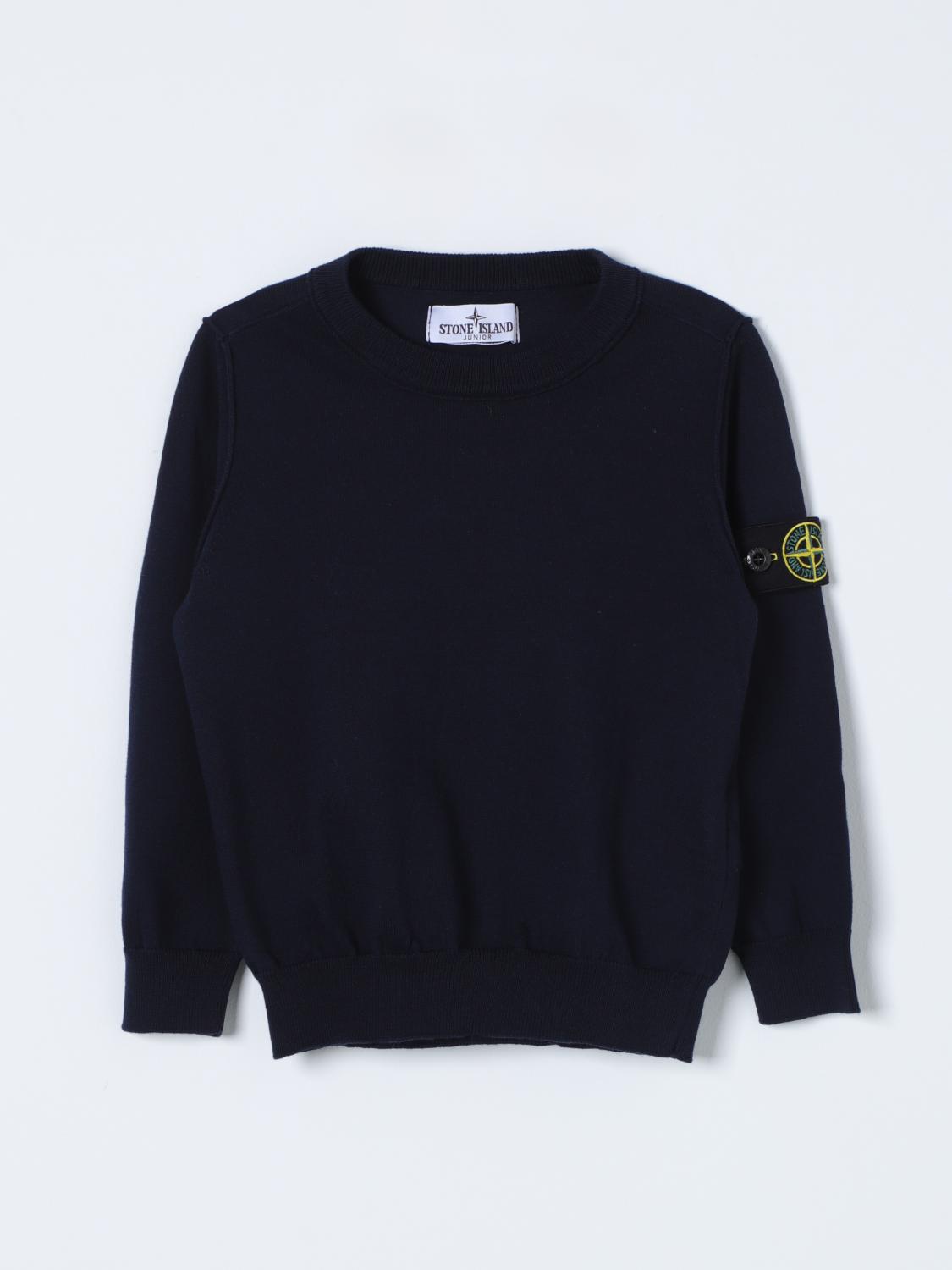 Stone Island Junior Sweater STONE ISLAND JUNIOR Kids color Blue