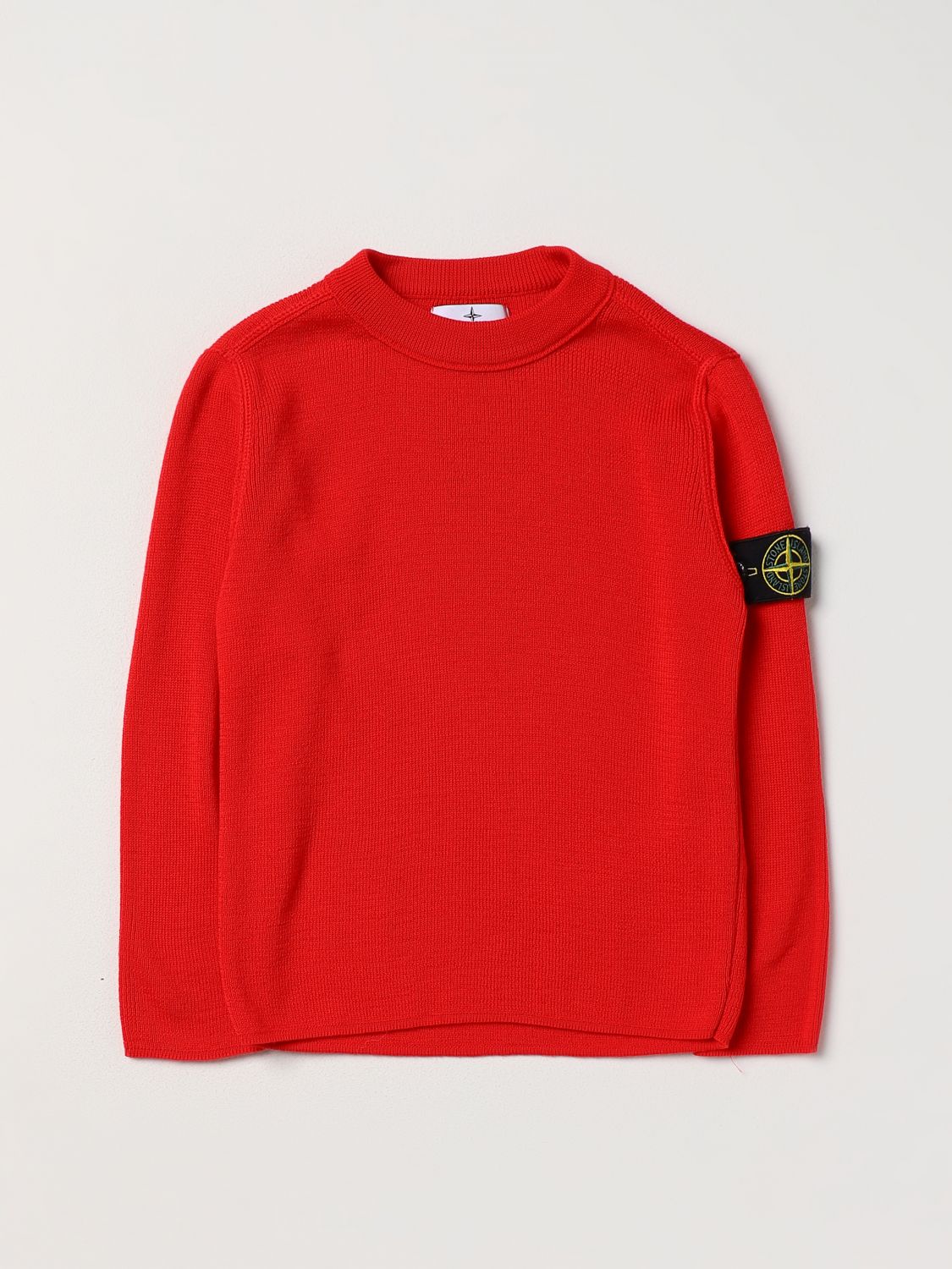 Stone Island Junior Jumper STONE ISLAND JUNIOR Kids colour Red