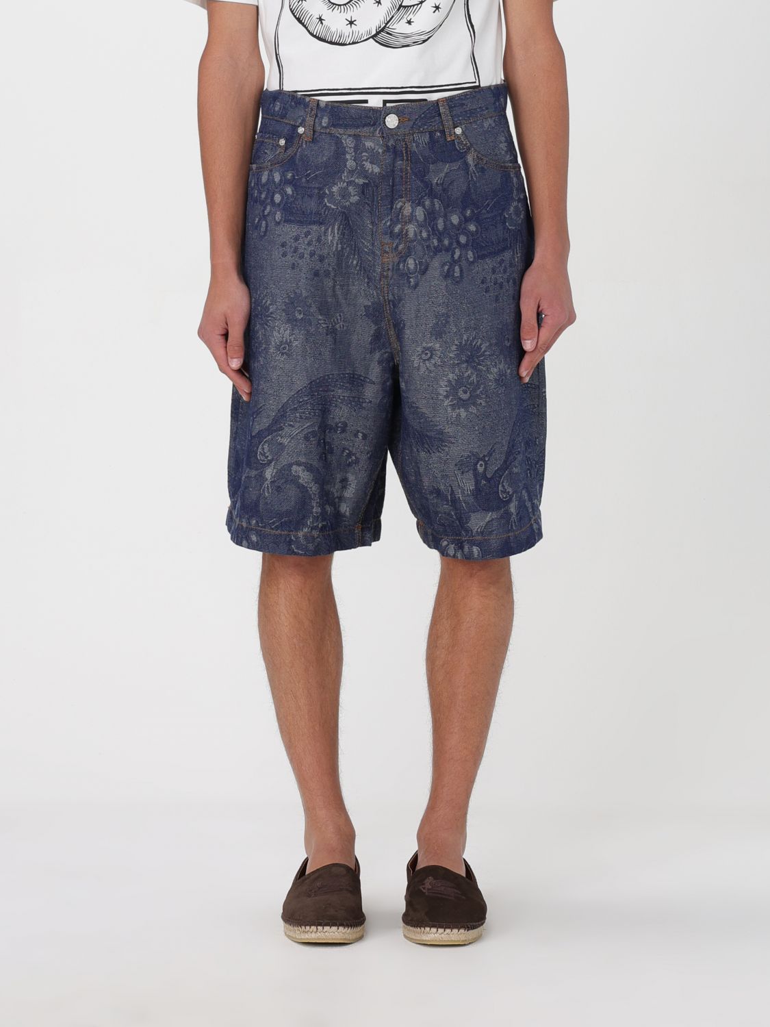 Etro Short ETRO Men color Denim