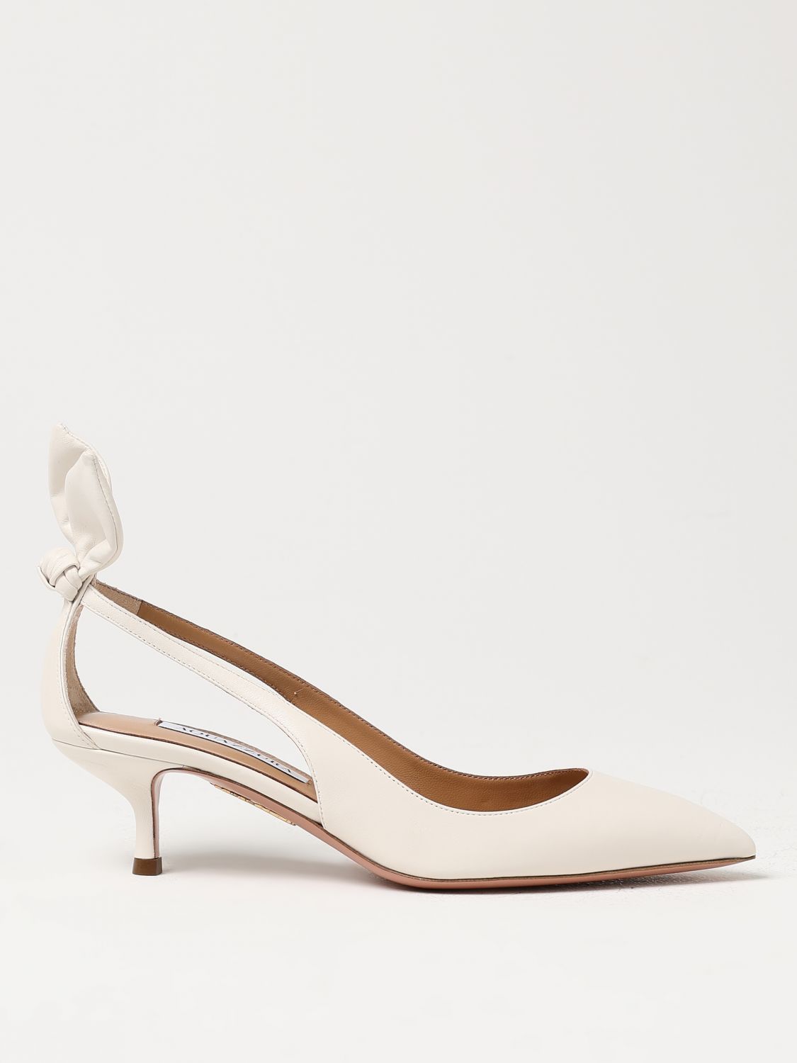 Aquazzura Court Shoes AQUAZZURA Woman colour White