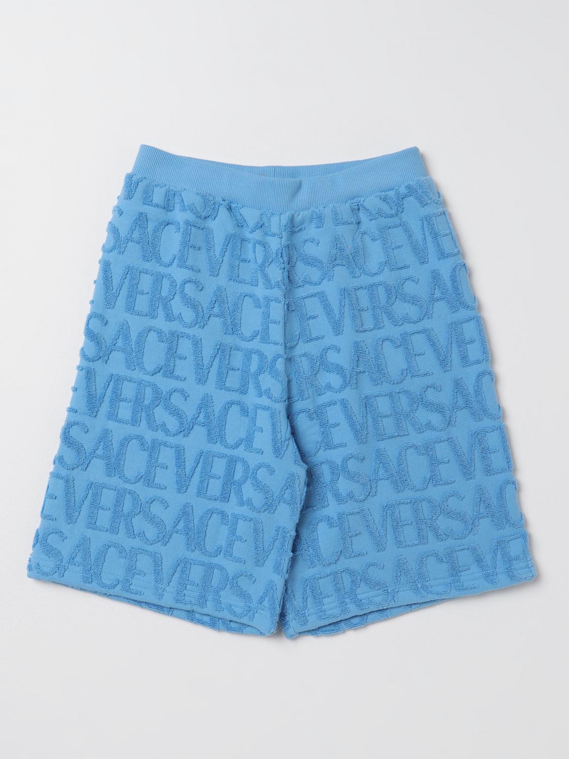 Young Versace Shorts YOUNG VERSACE Kids colour Blue