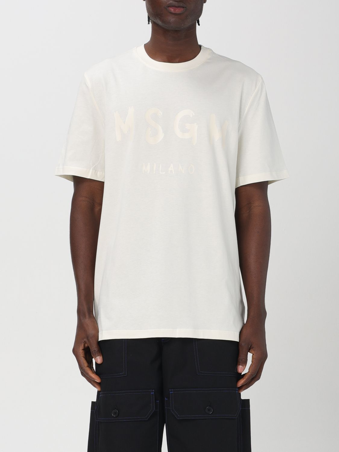 Msgm T-Shirt MSGM Men colour Ivory