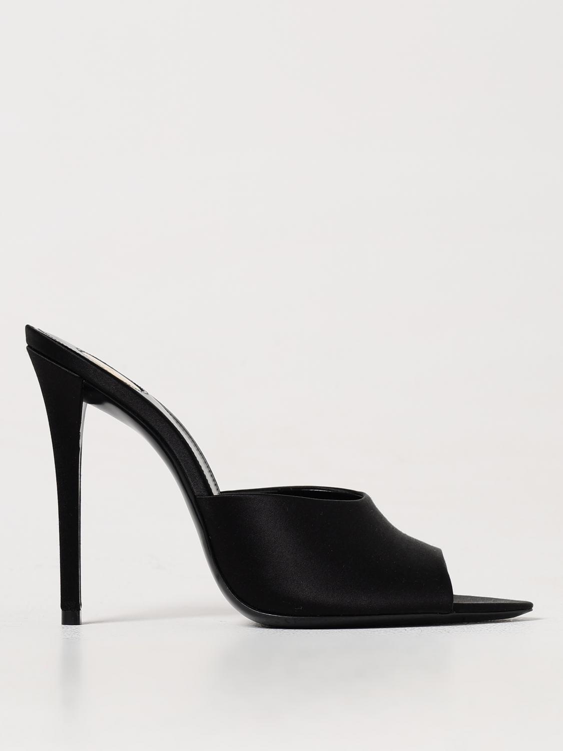 Saint Laurent Heeled Sandals SAINT LAURENT Woman color Black