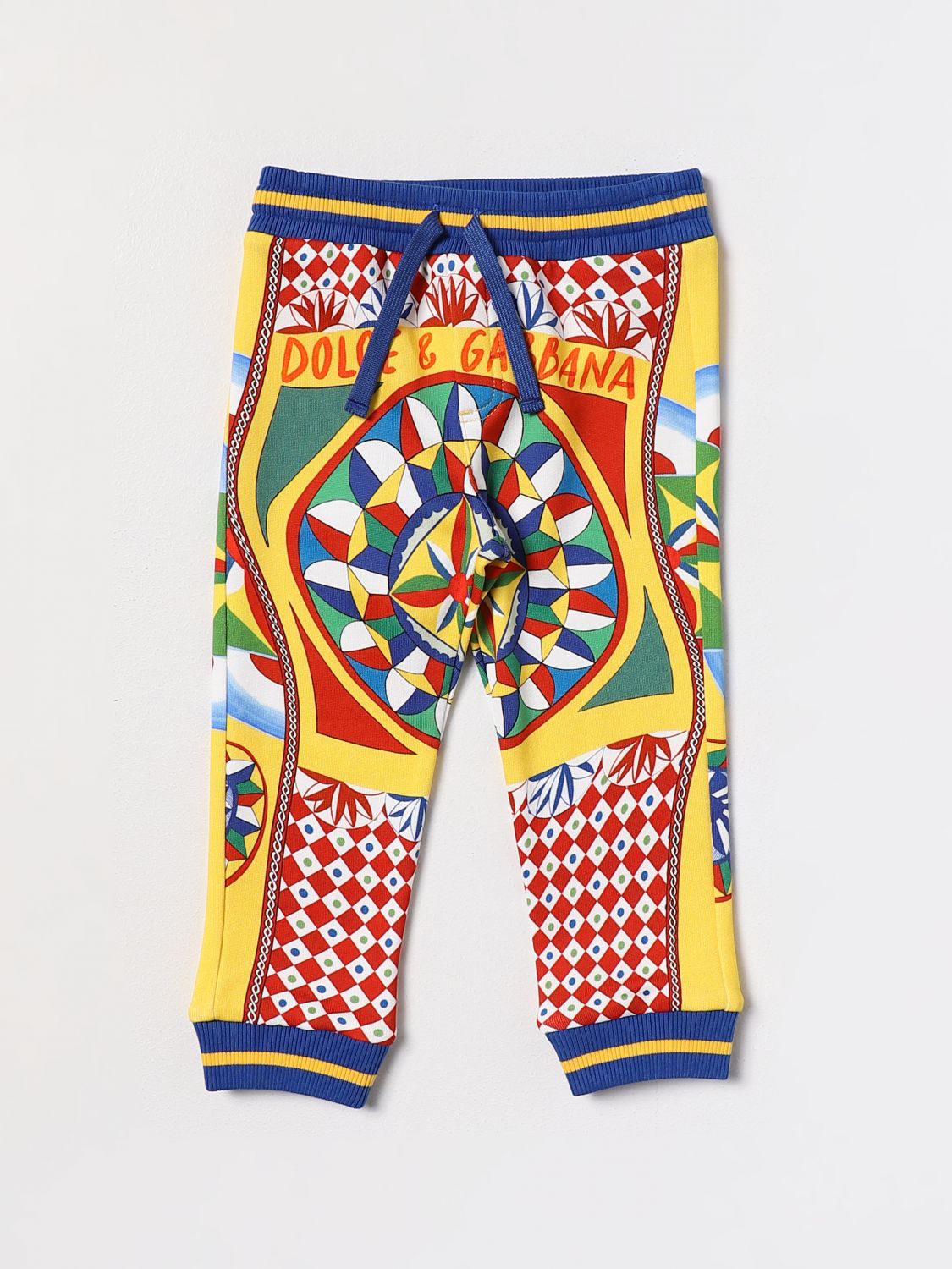 Dolce & Gabbana Trousers DOLCE & GABBANA Kids colour Multicolor