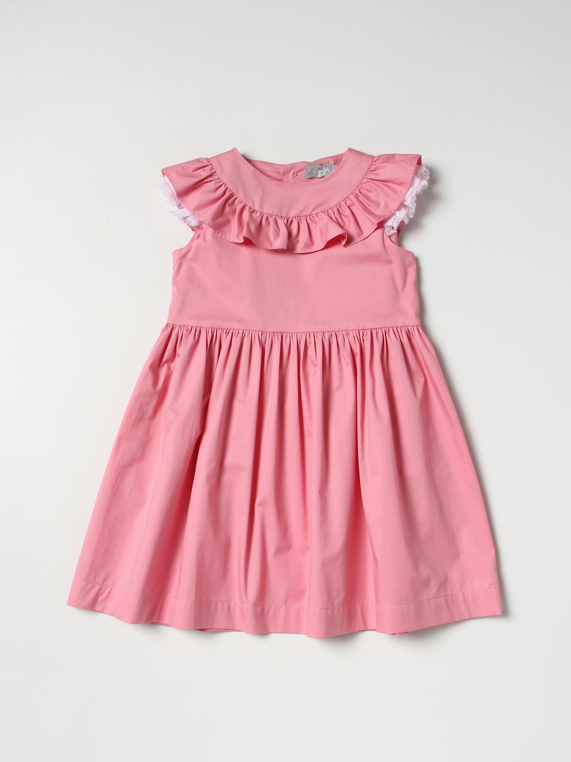 Il Gufo Dress IL GUFO Kids colour Blush Pink