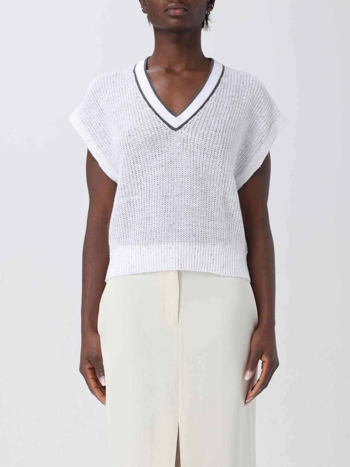 Brunello Cucinelli Jumper BRUNELLO CUCINELLI Woman colour White