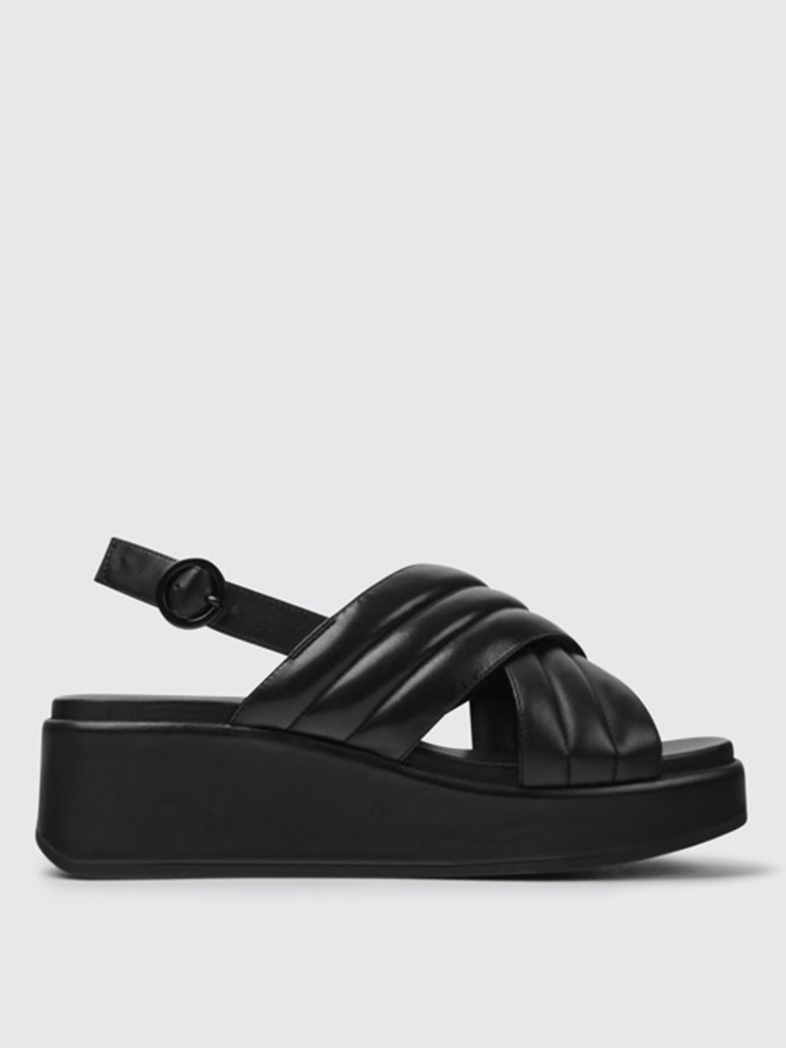 Camper Misia Camper wedge sandals in leather