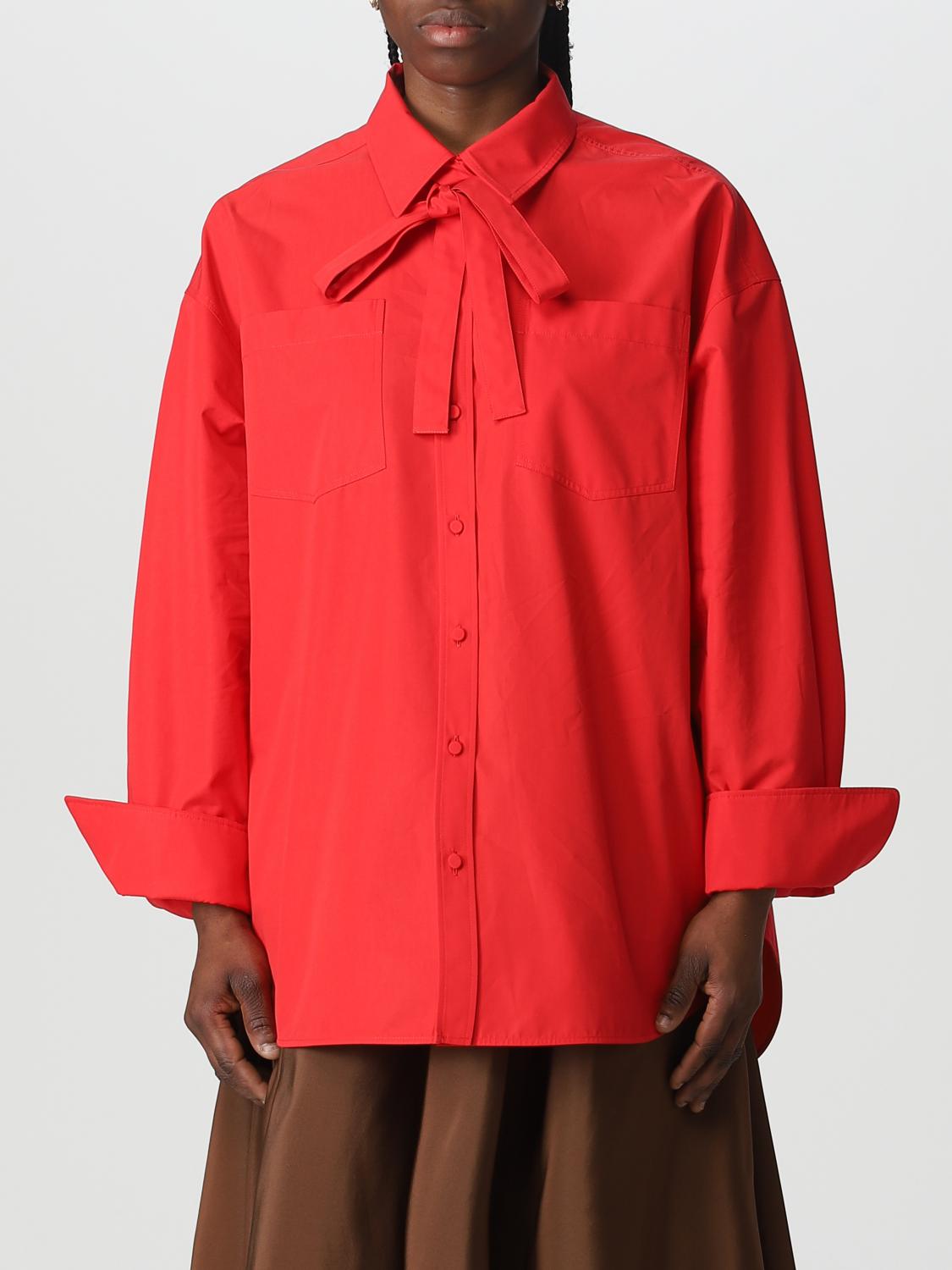 Valentino Shirt VALENTINO Woman colour Red