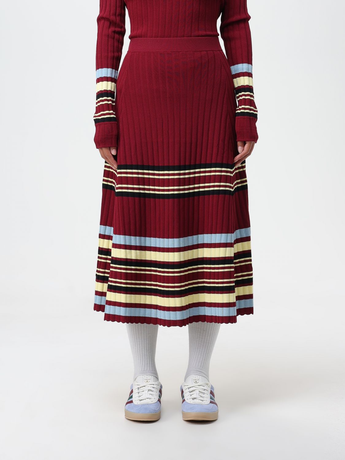 Wales Bonner Skirt WALES BONNER Woman colour Red