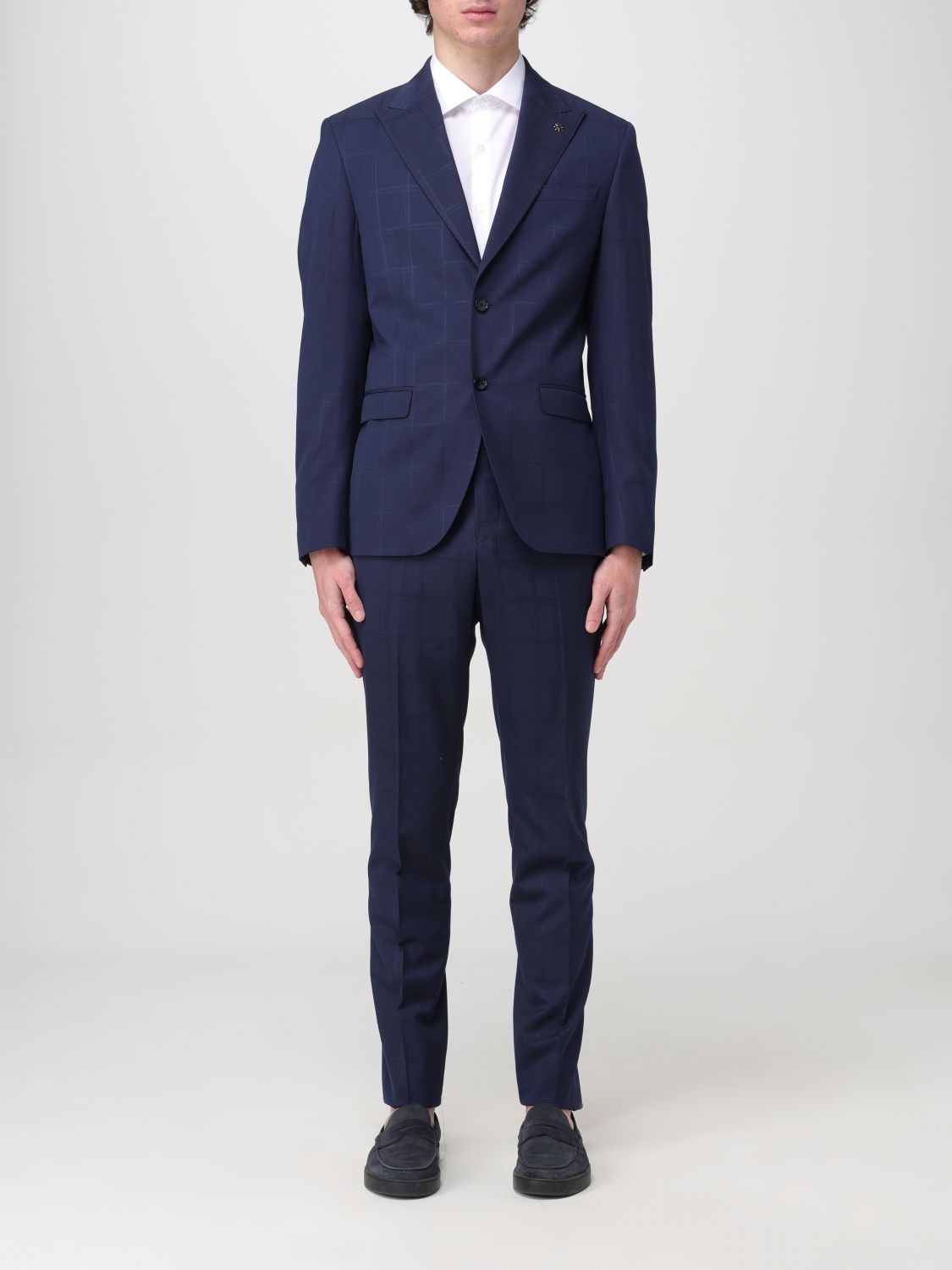 Manuel Ritz Suit MANUEL RITZ Men colour Blue