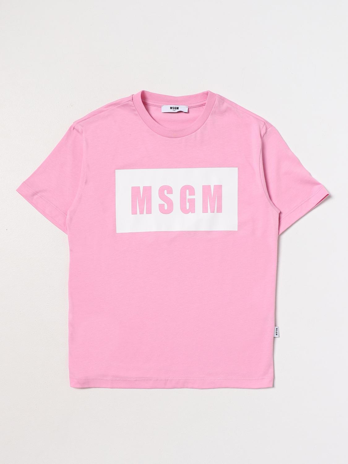 Msgm Kids T-Shirt MSGM KIDS Kids colour Pink