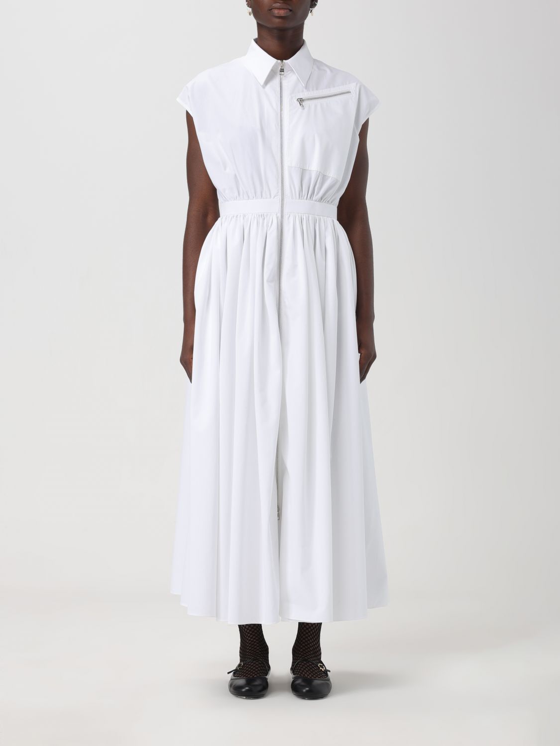 Alexander McQueen Dress ALEXANDER MCQUEEN Woman colour White