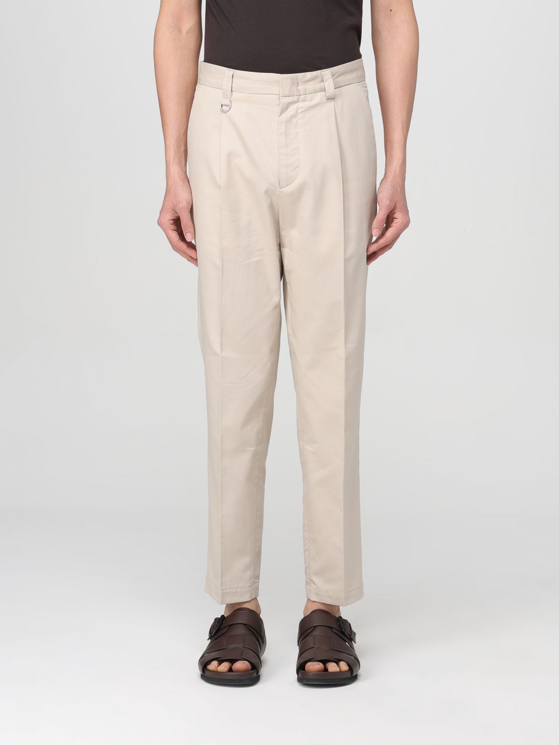 Paolo Pecora Trousers PAOLO PECORA Men colour Milk