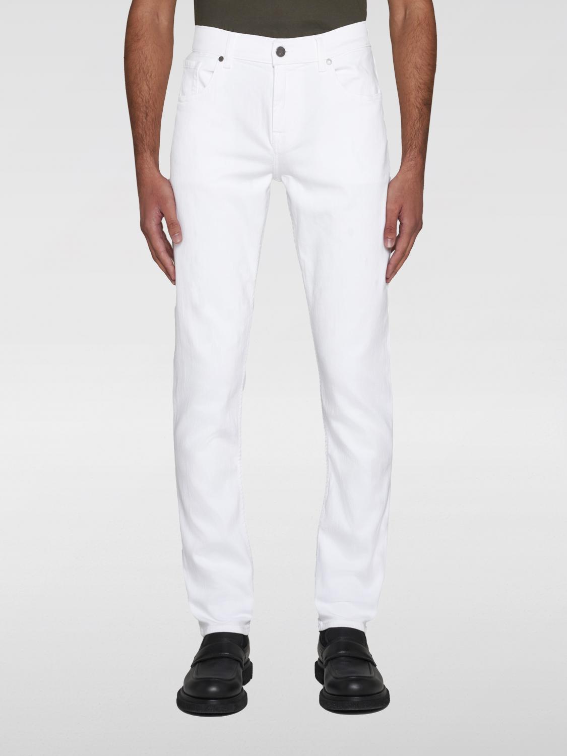 7 For All Mankind Jeans 7 FOR ALL MANKIND Men color White