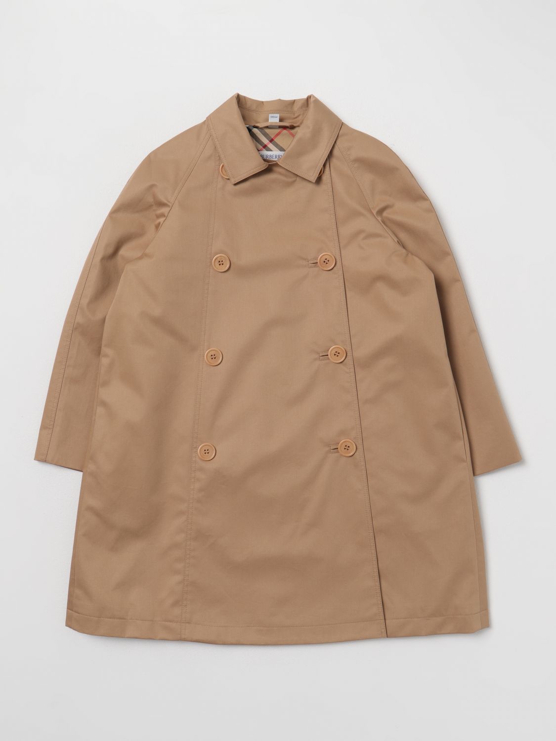 Burberry Kids Coat BURBERRY KIDS Kids colour Beige