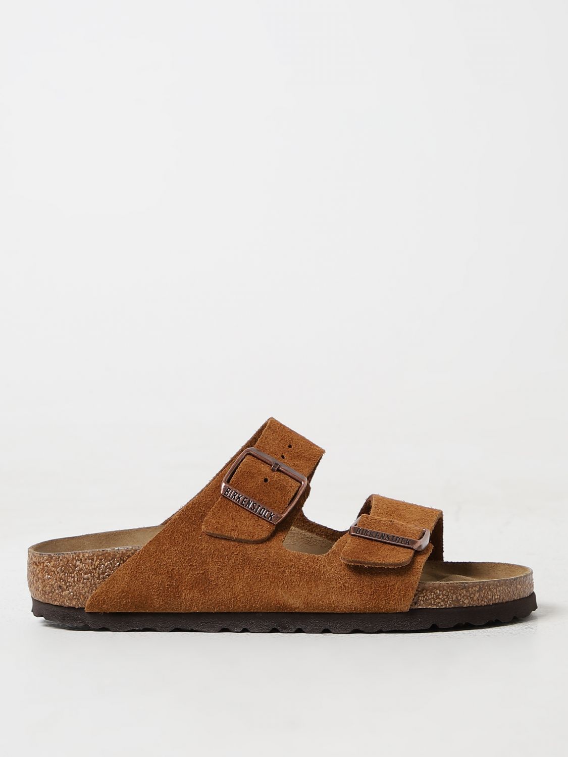 Birkenstock Flat Sandals BIRKENSTOCK Woman colour Brown