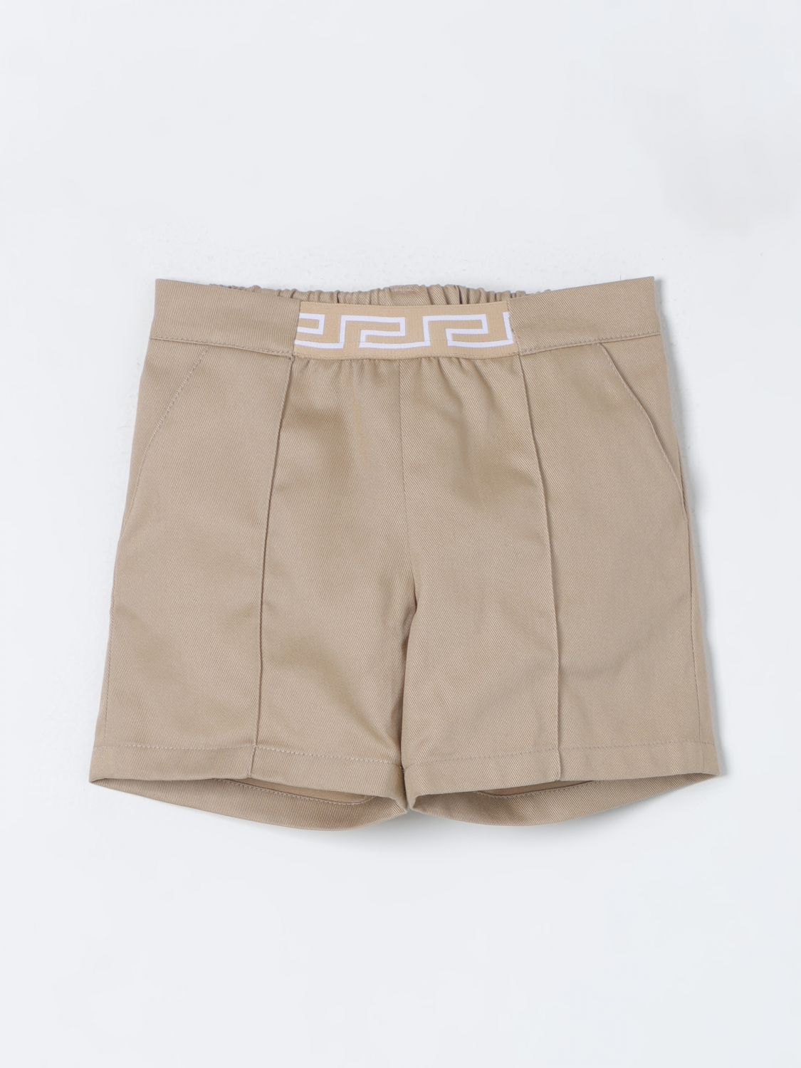 Young Versace Shorts YOUNG VERSACE Kids colour Beige