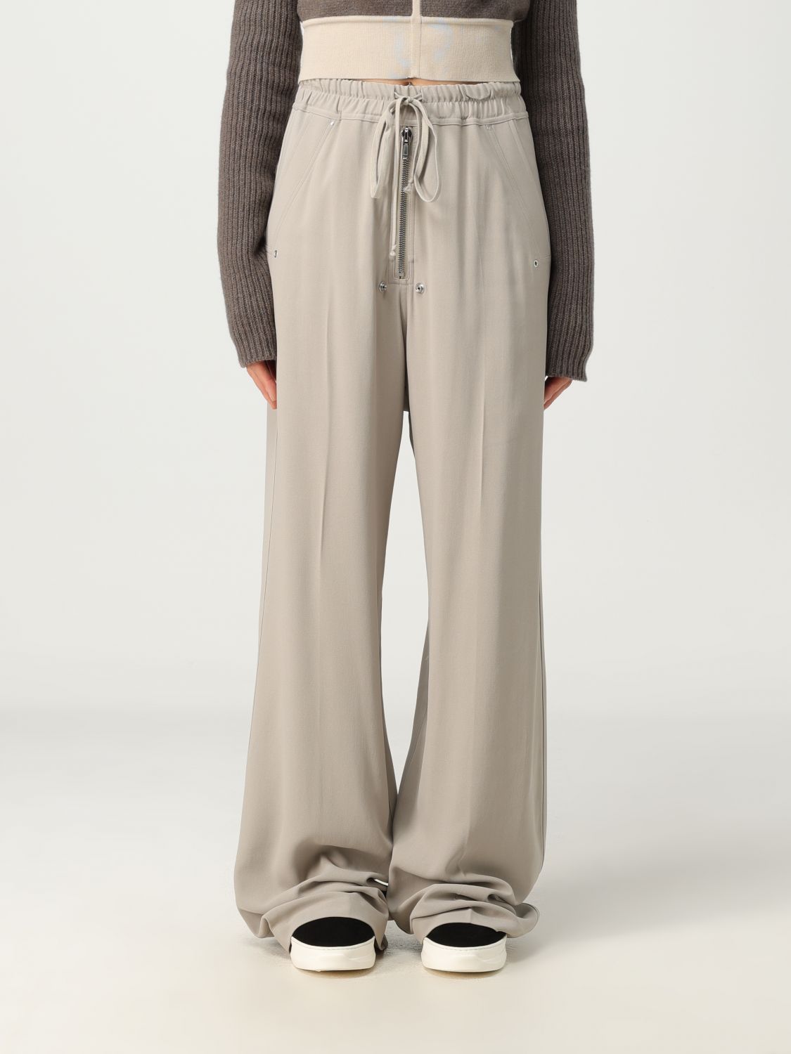 Rick Owens Trousers RICK OWENS Woman colour Pearl