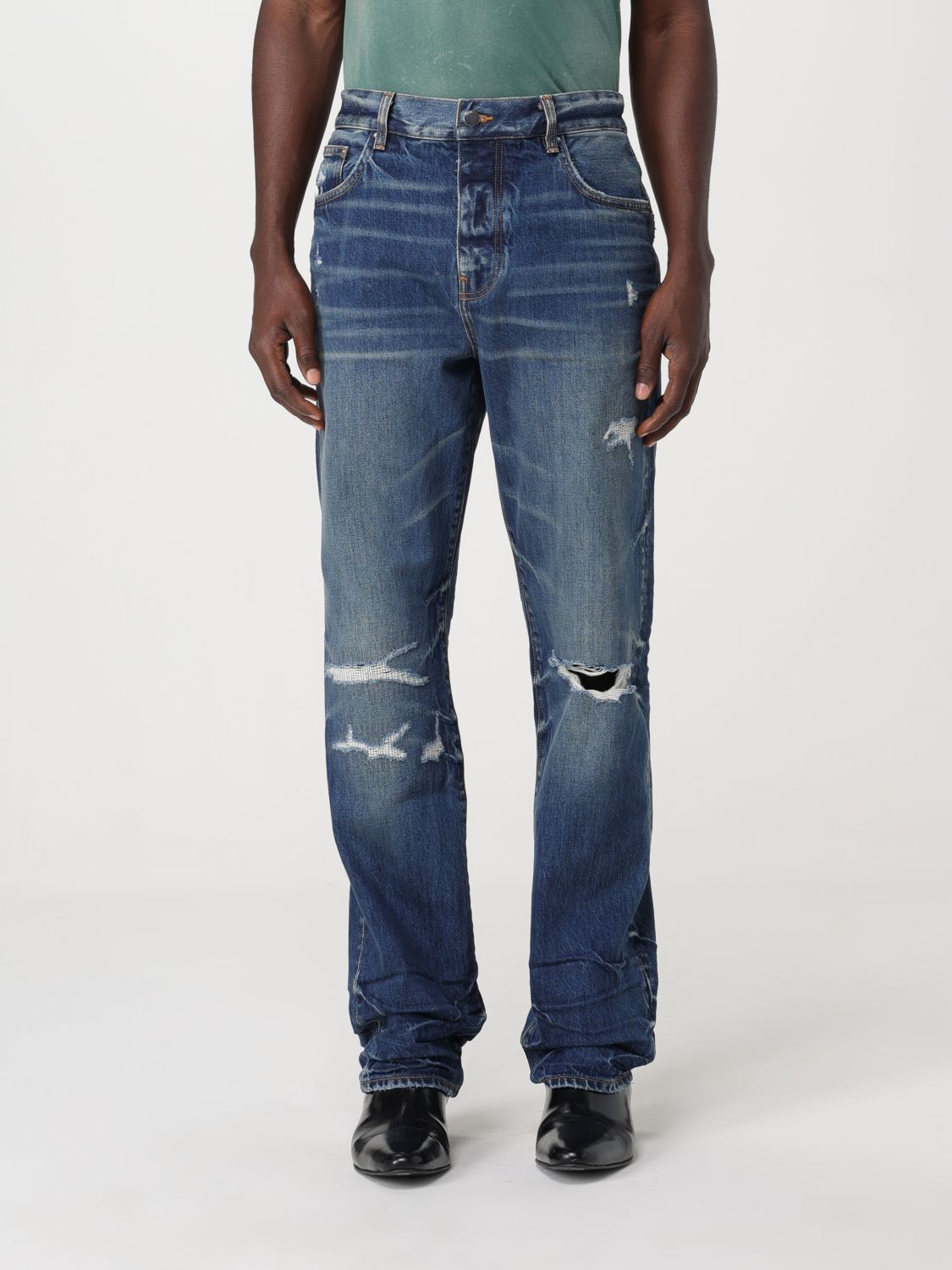 Amiri Jeans AMIRI Men colour Blue