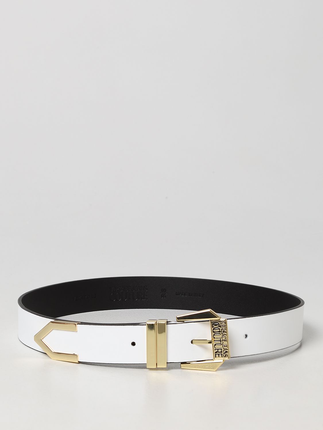 Versace Jeans Couture Belt VERSACE JEANS COUTURE Woman colour White