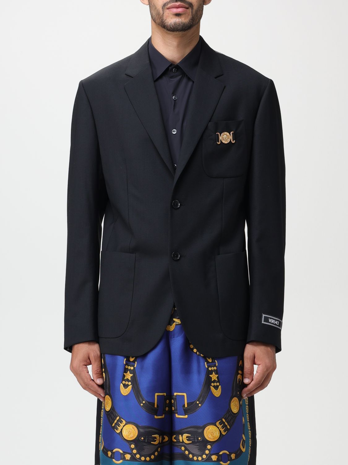 Versace Blazer VERSACE Men colour Black