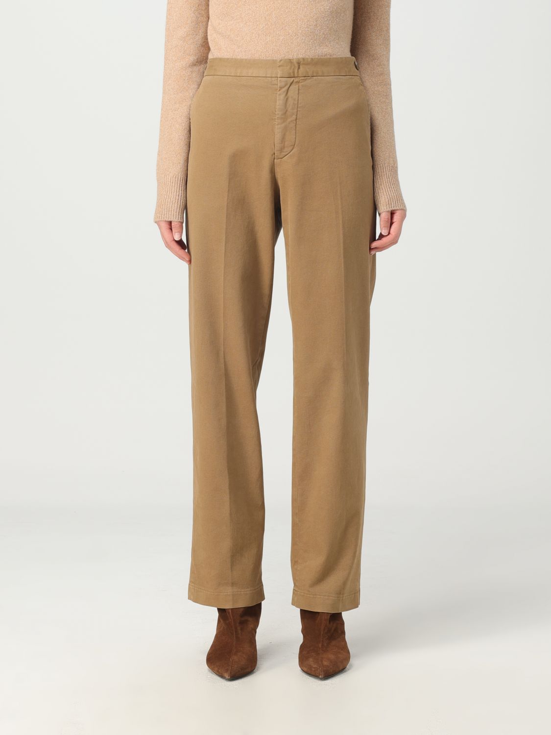 Aspesi Trousers ASPESI Woman colour Beige