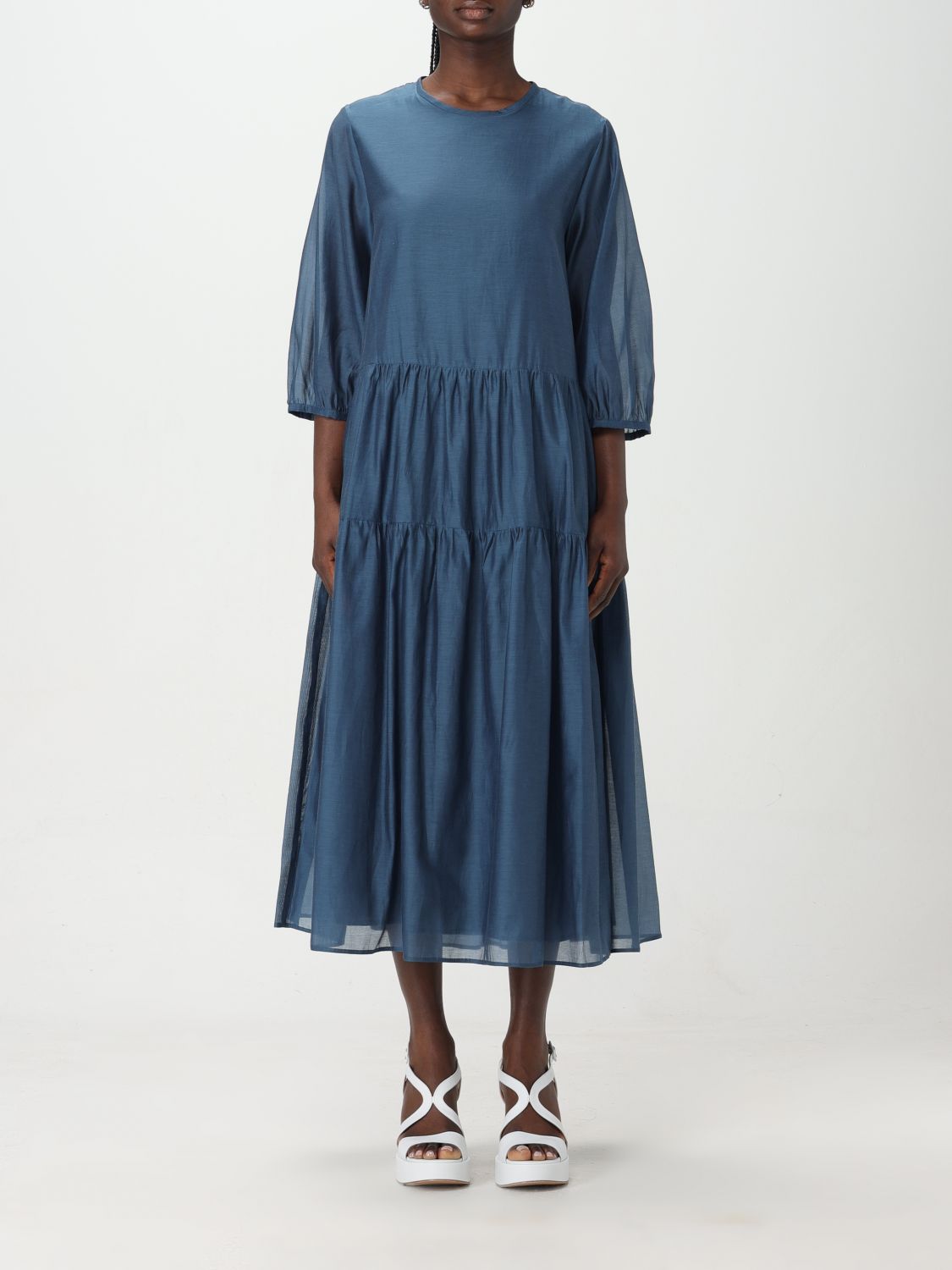  Dress 'S MAX MARA Woman colour Blue