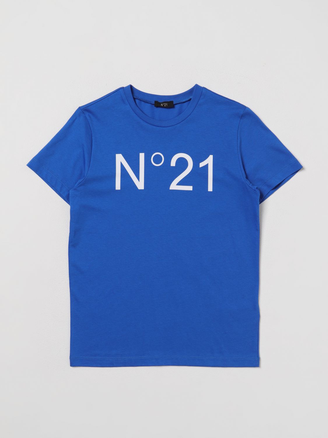 N° 21 T-Shirt N° 21 Kids colour Royal Blue