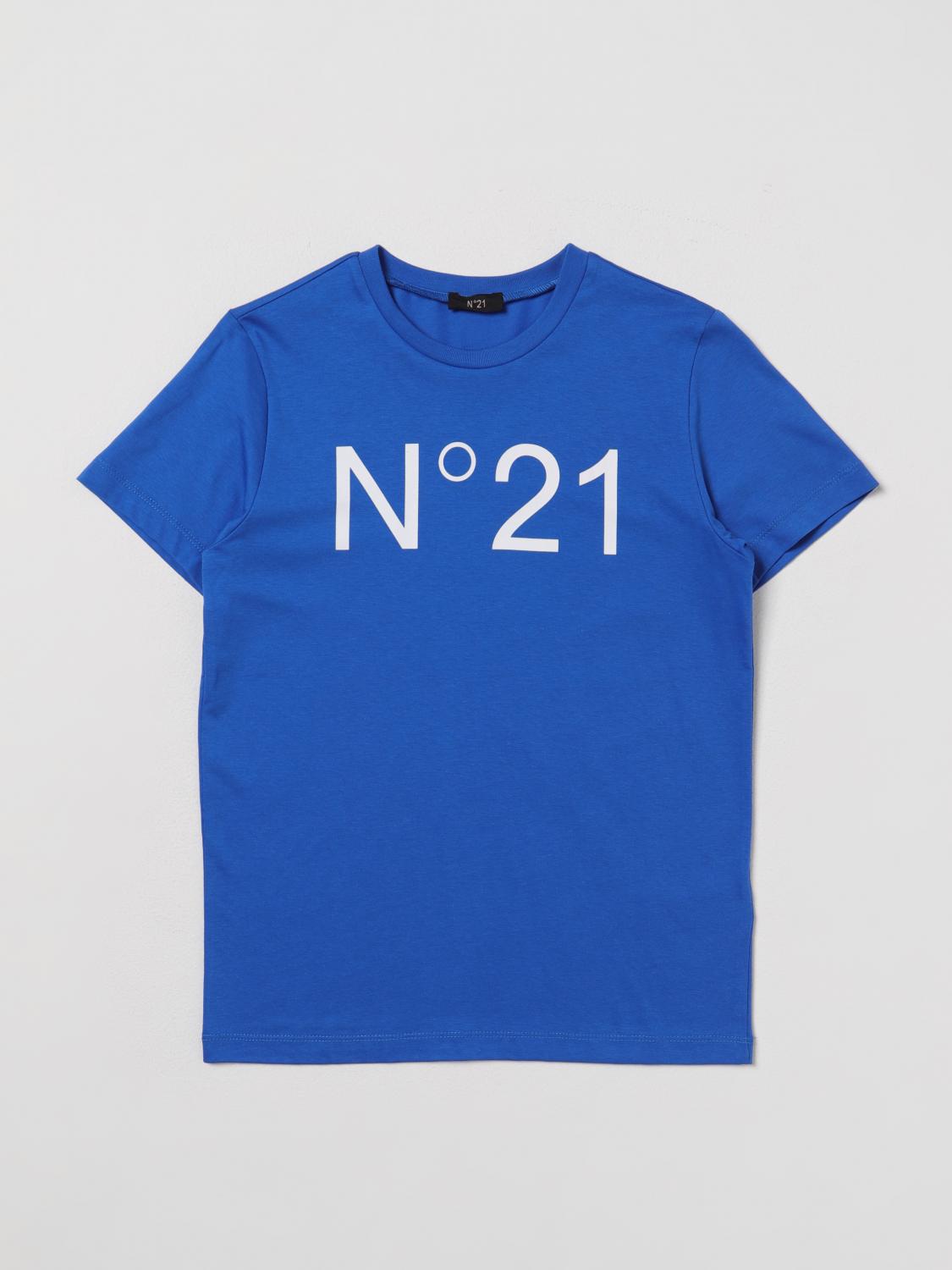 N° 21 T-Shirt N° 21 Kids colour Royal Blue