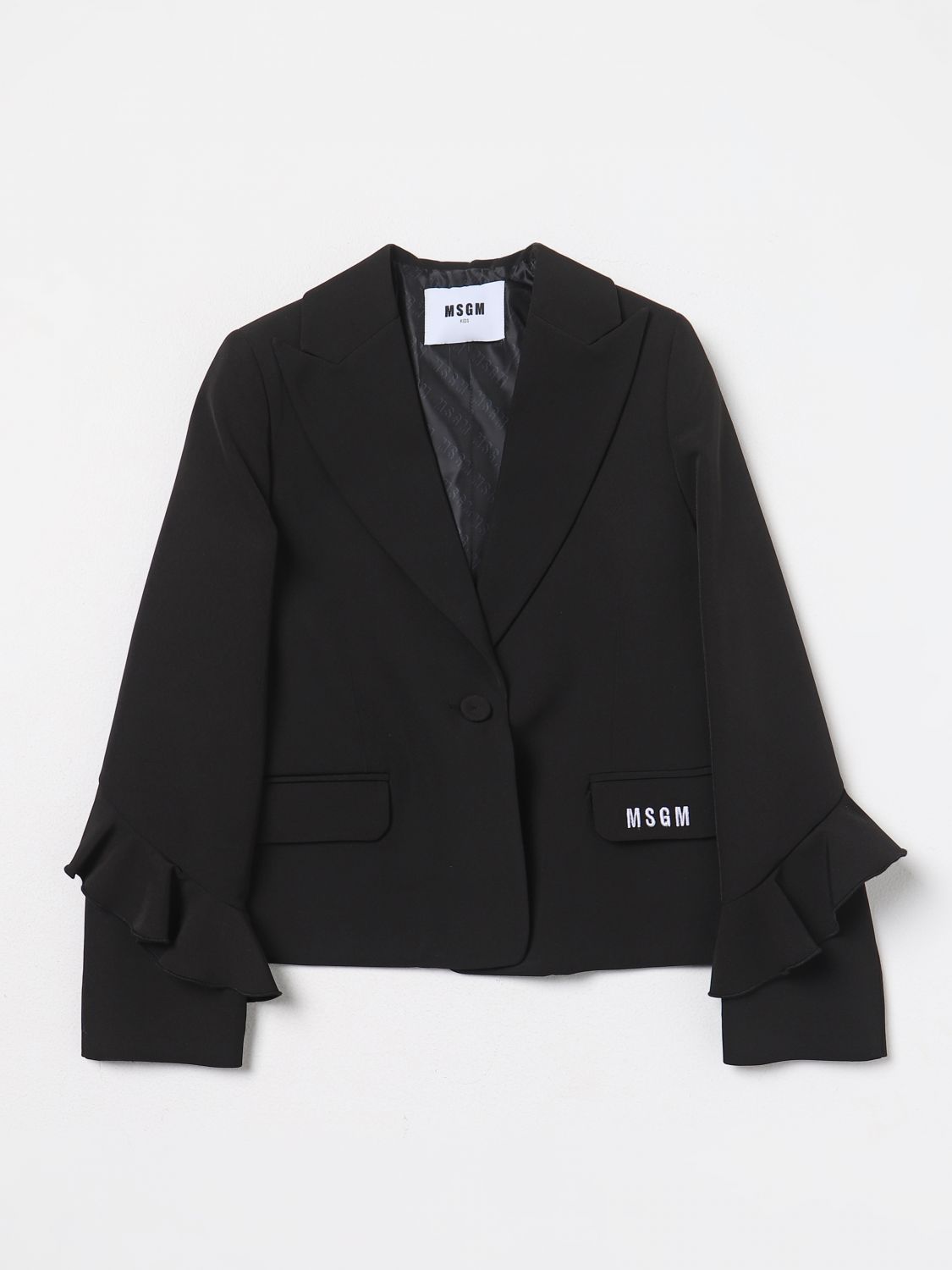 Msgm Kids Blazer MSGM KIDS Kids colour Black