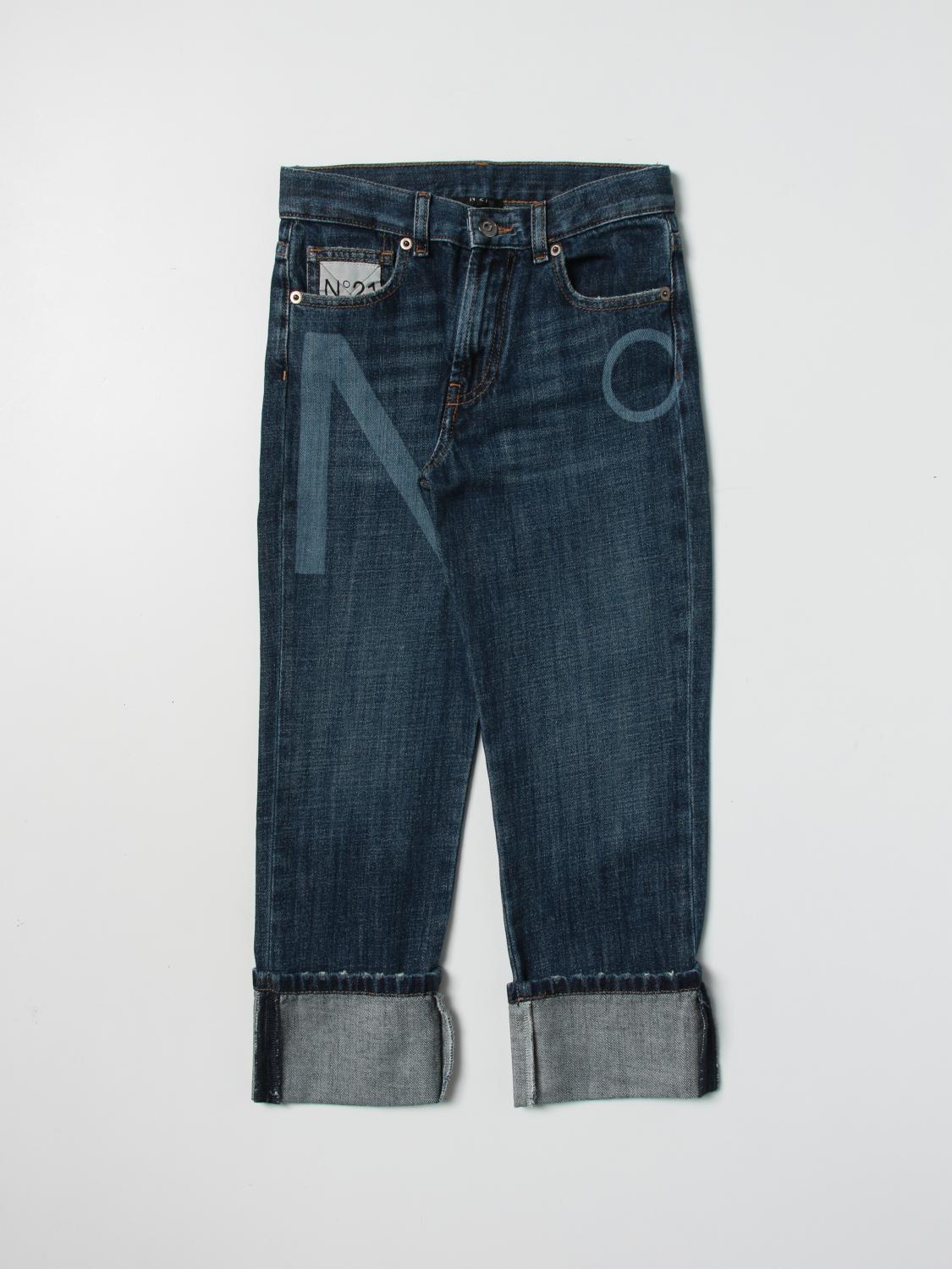 N° 21 Jeans N° 21 Kids colour Blue