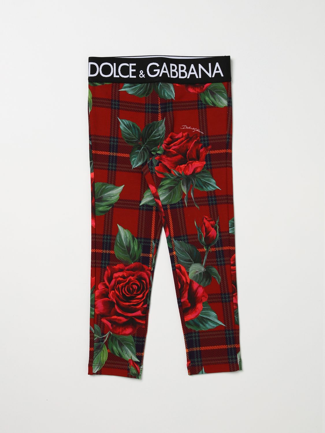 Dolce & Gabbana Trousers DOLCE & GABBANA Kids colour Red