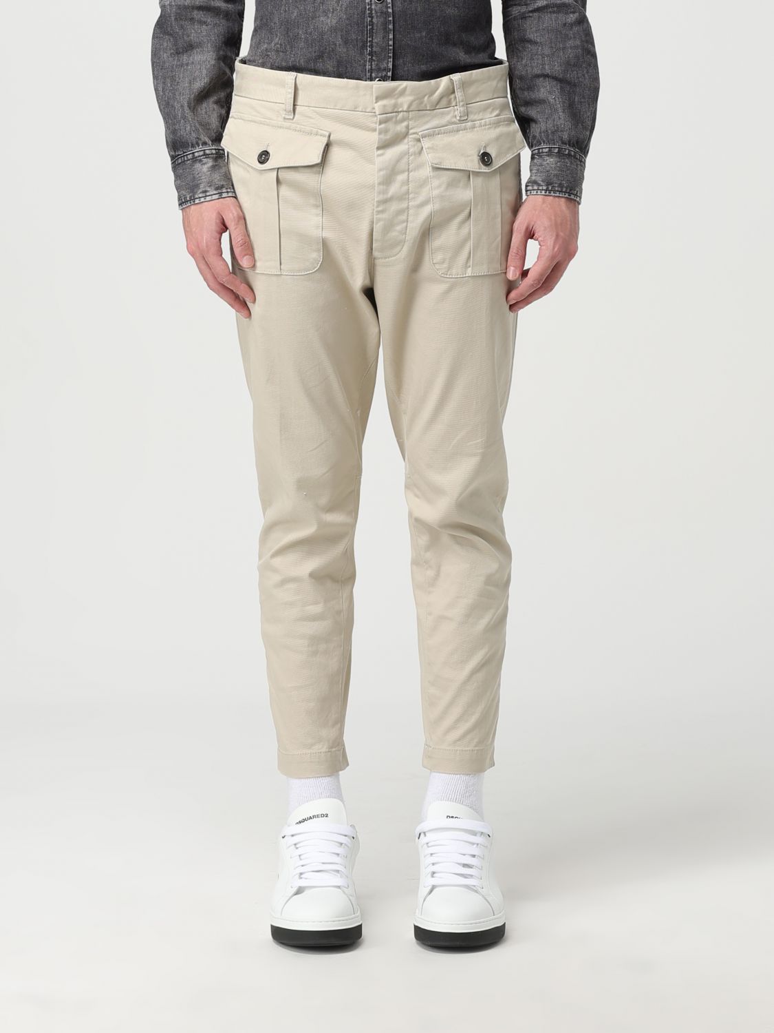 Dsquared2 Trousers DSQUARED2 Men colour Beige