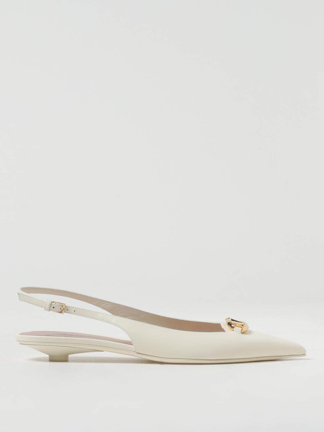 VALENTINO GARAVANI Flat Shoes VALENTINO GARAVANI Woman color Ivory