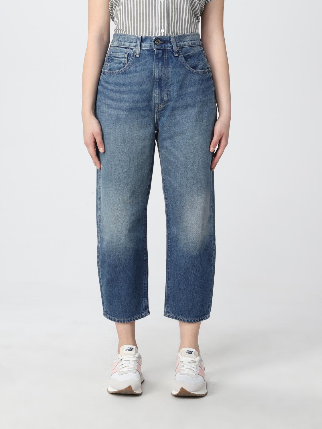 Levi's Levi's cropped jeans in washed denim